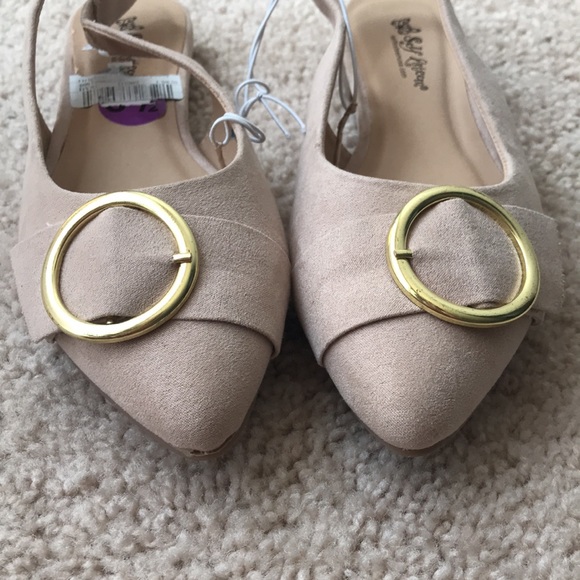 Suede buckle flats - Picture 2 of 3